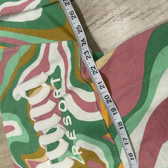 DISNEY  SWIRL PINK, GREEN, WHITE, & ORANGE SPIRIT JERSEY:  Medium M - Picture 6 of 7